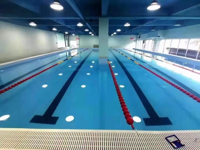 西安市钢结构拼装泳池案例